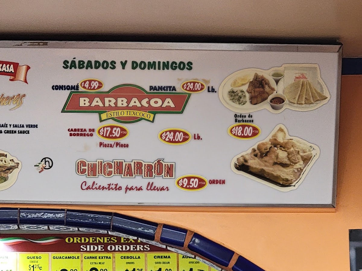 El Taurino Menu - Image 4